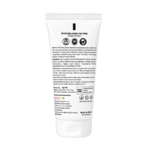 Refreshing Orange Face Wash