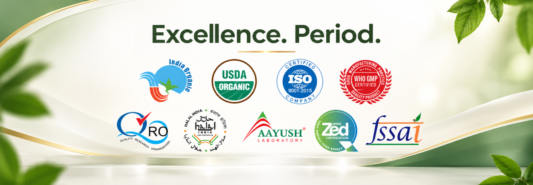 Excellence in Organic Certifications